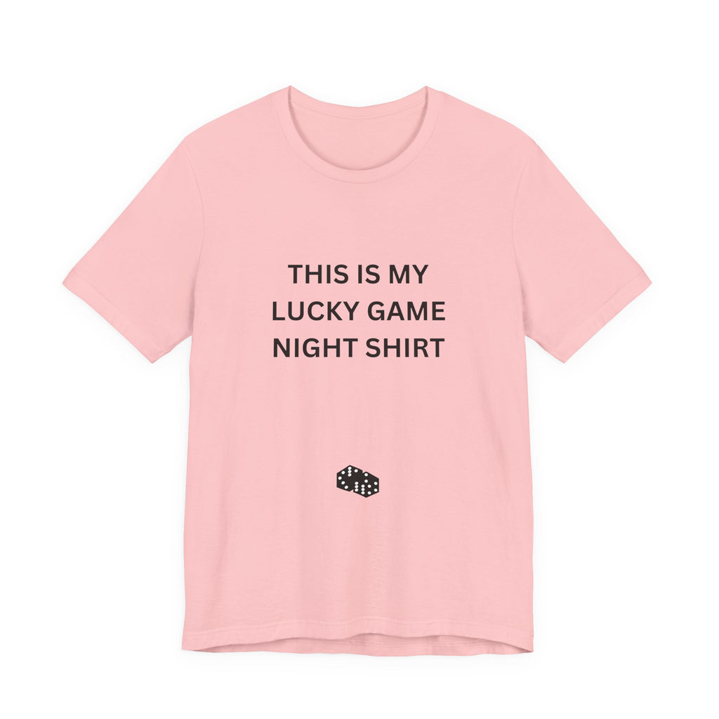 THIS IS MY LUCKY GAME NIGHT SHIRT