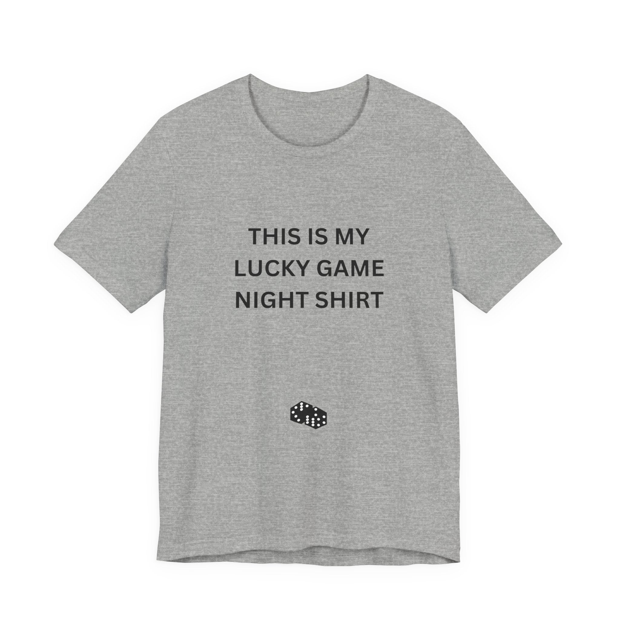 THIS IS MY LUCKY GAME NIGHT SHIRT