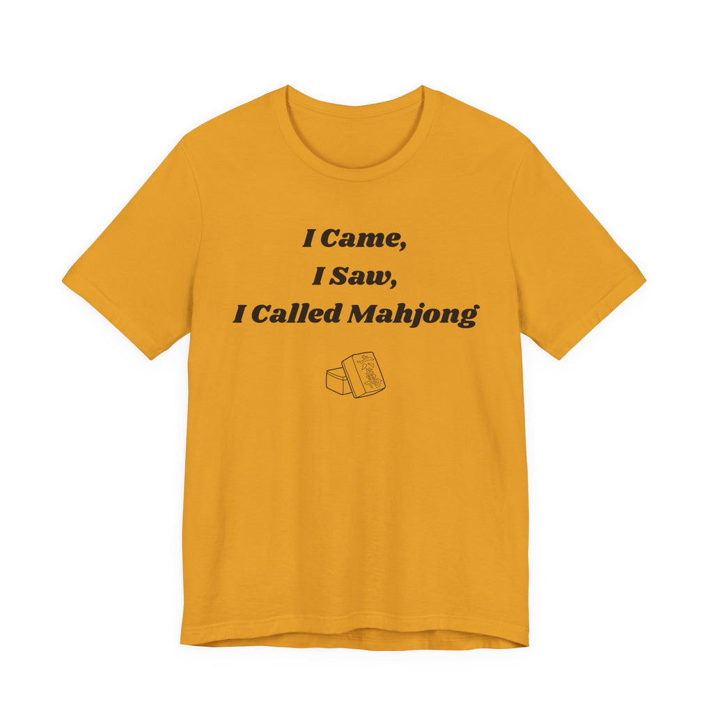 I Came I Saw I Called Mahjong
