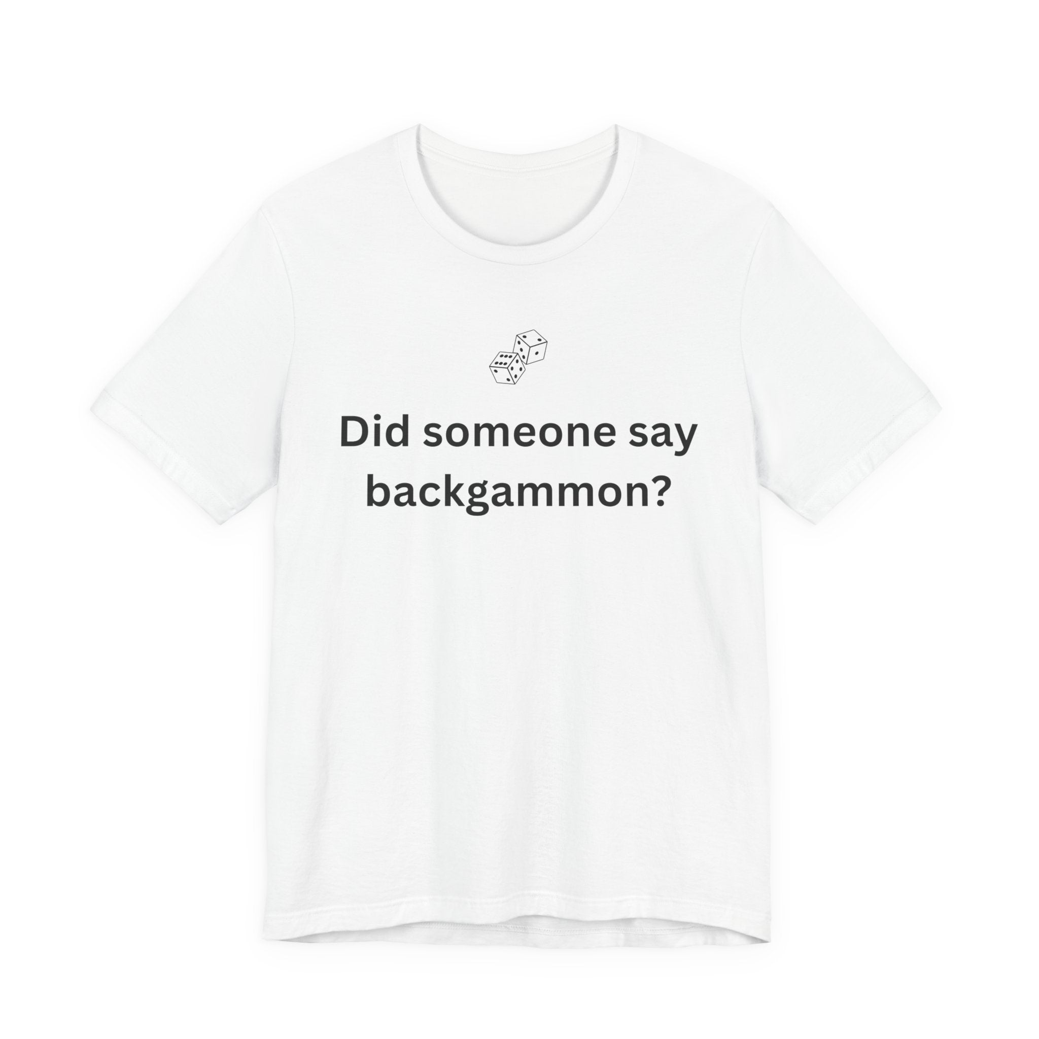 DID SOMEONE SAY BACKGAMMON