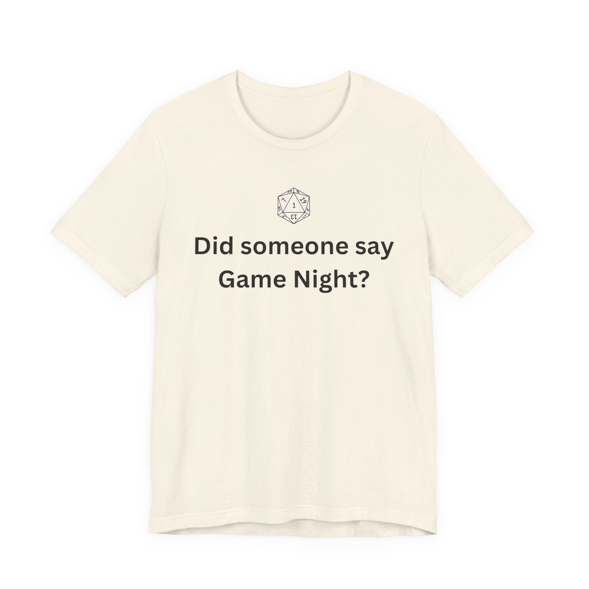 DID SOMEONE SAY GAME NIGHT