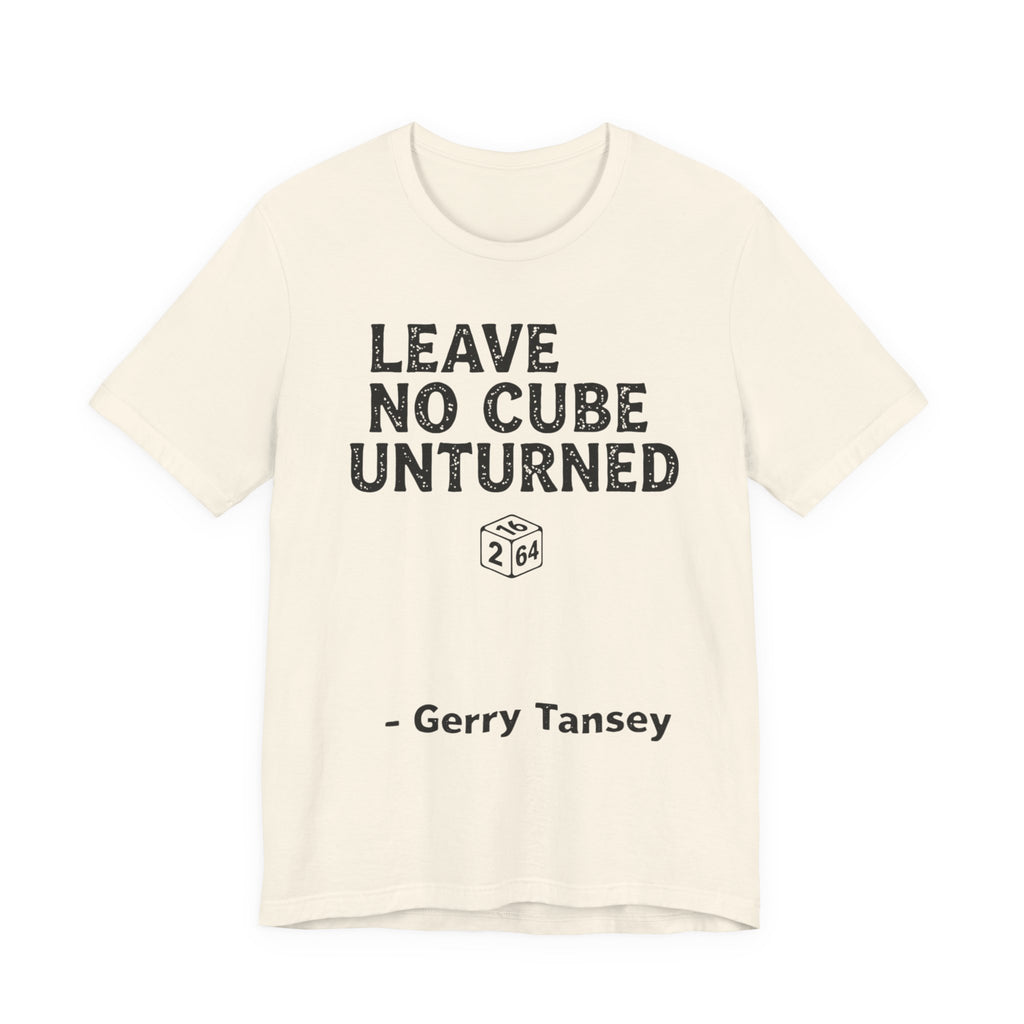 Leave No Cube Unturned - Gerry Tansey