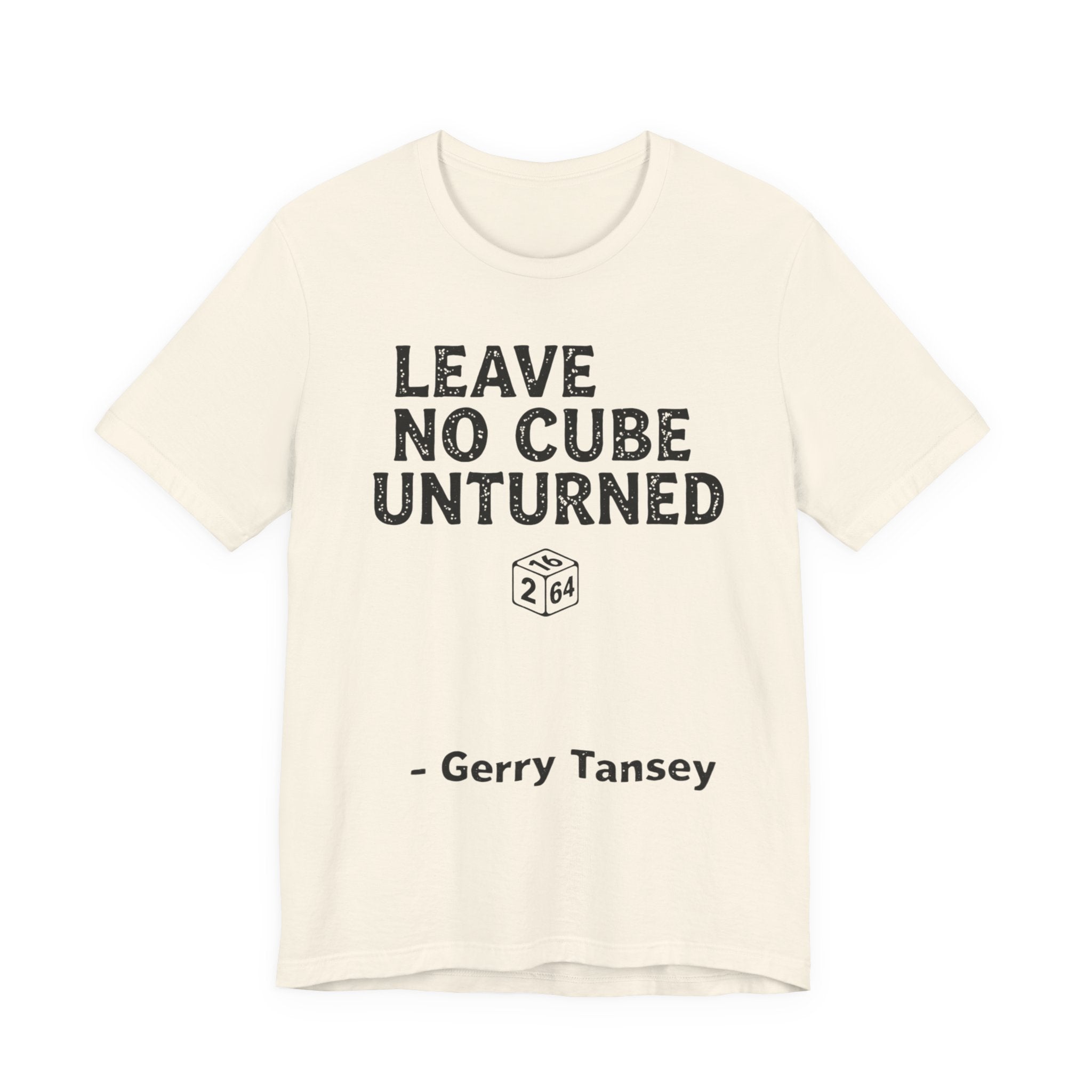 Leave No Cube Unturned - Gerry Tansey