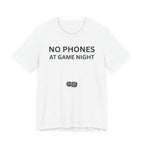 NO PHONES AT GAME NIGHT
