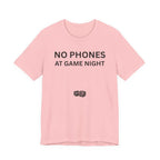 NO PHONES AT GAME NIGHT