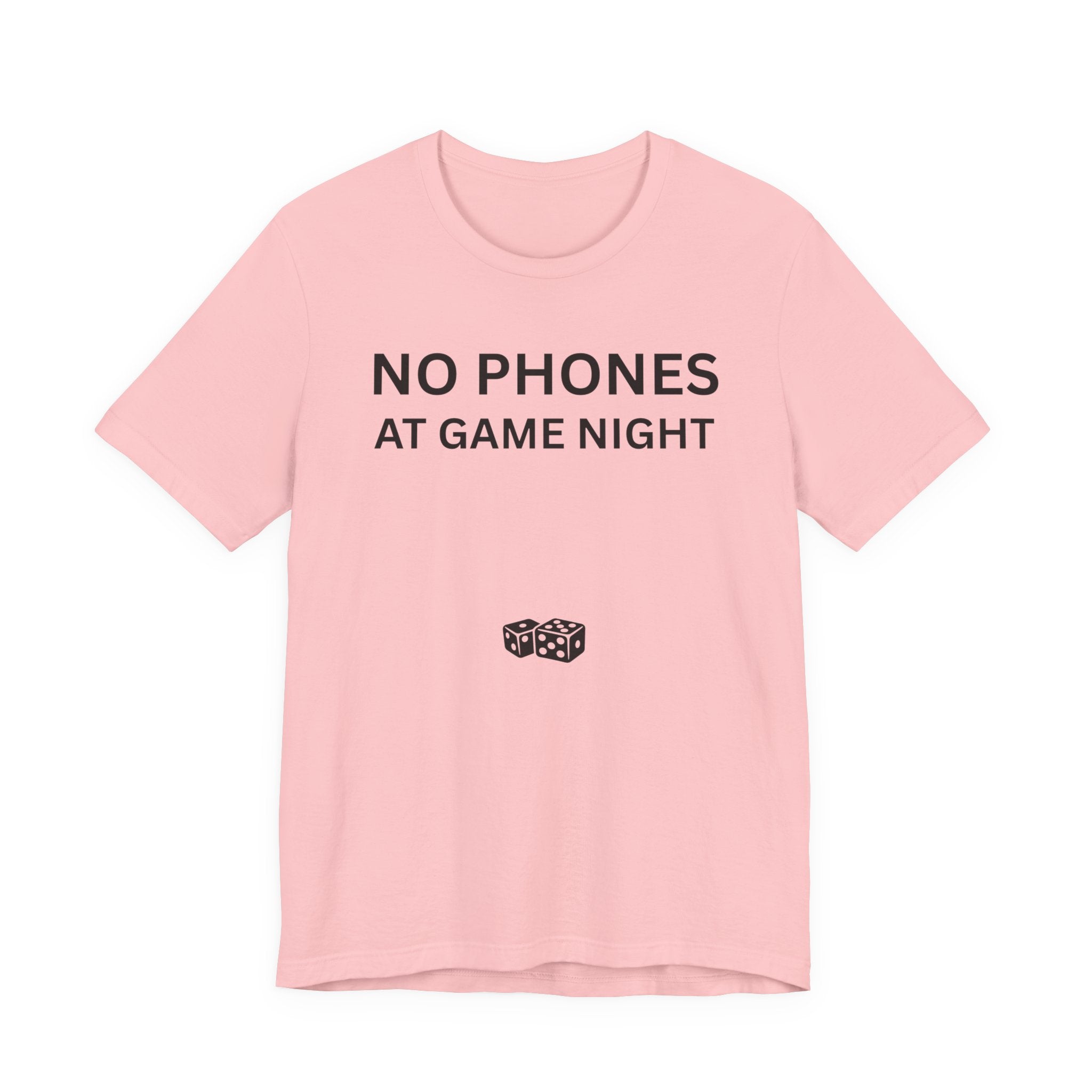 NO PHONES AT GAME NIGHT