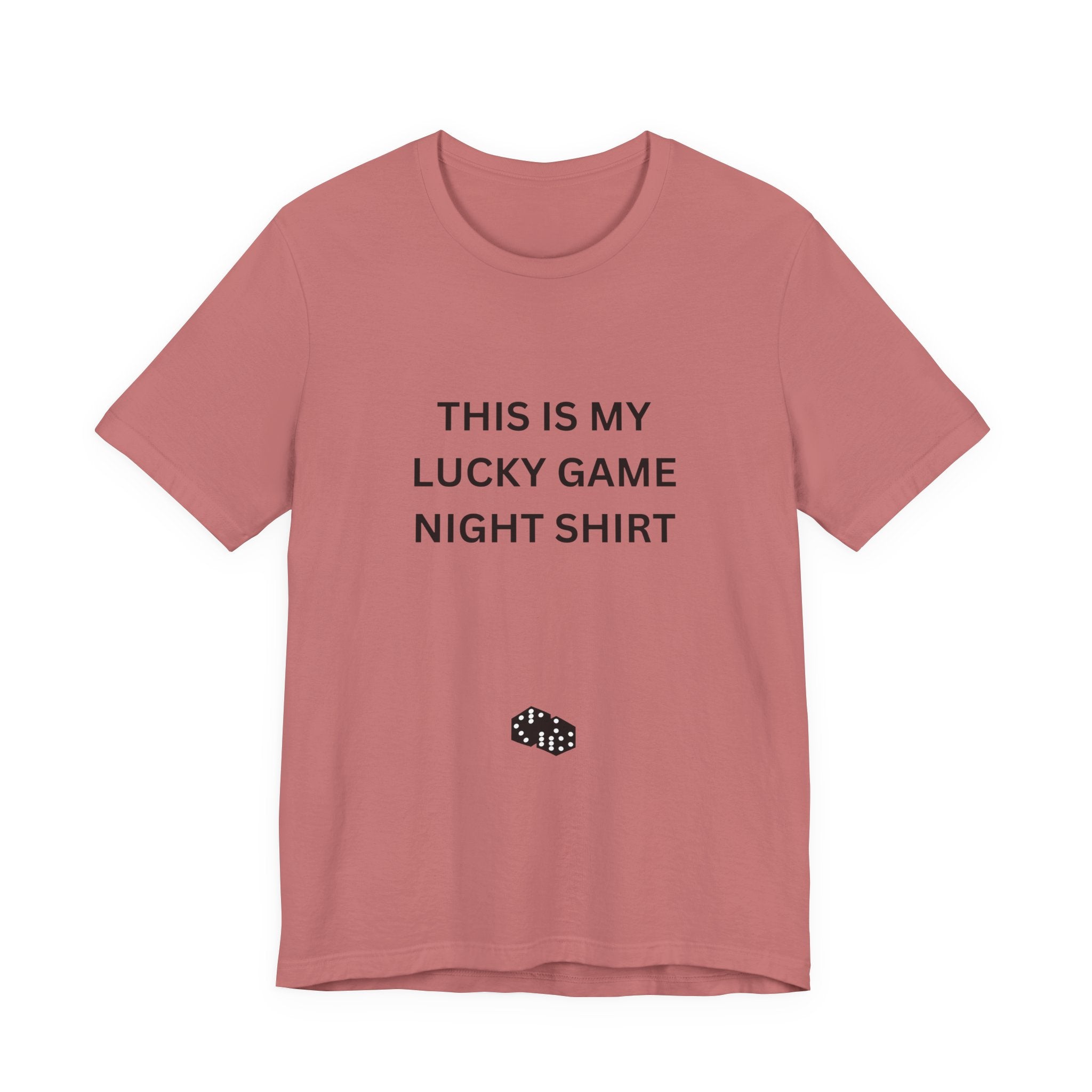 THIS IS MY LUCKY GAME NIGHT SHIRT