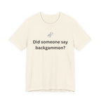 DID SOMEONE SAY BACKGAMMON