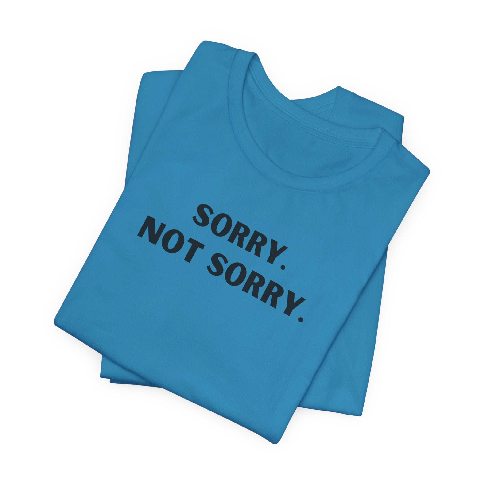 SORRY NOT SORRY