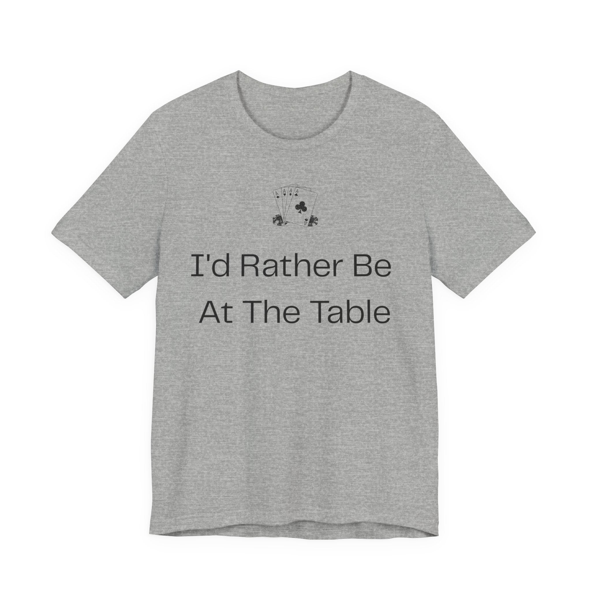I'd Rather Be At The Table