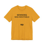 WINNING WAS INEVITABLE
