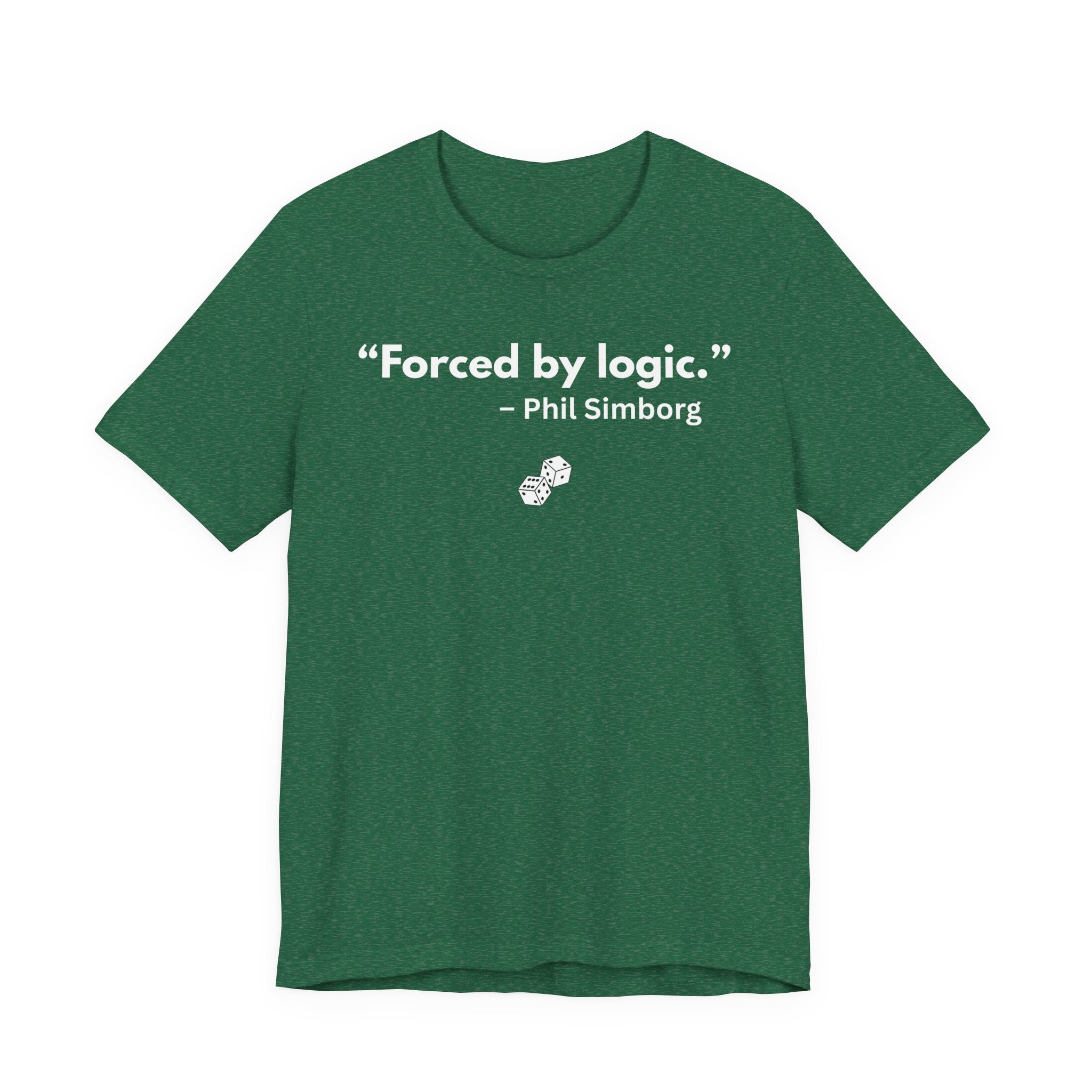 "FORCED BY LOGIC" - PHIL SIMBORG