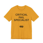 CRITICAL FAIL SPECIALIST
