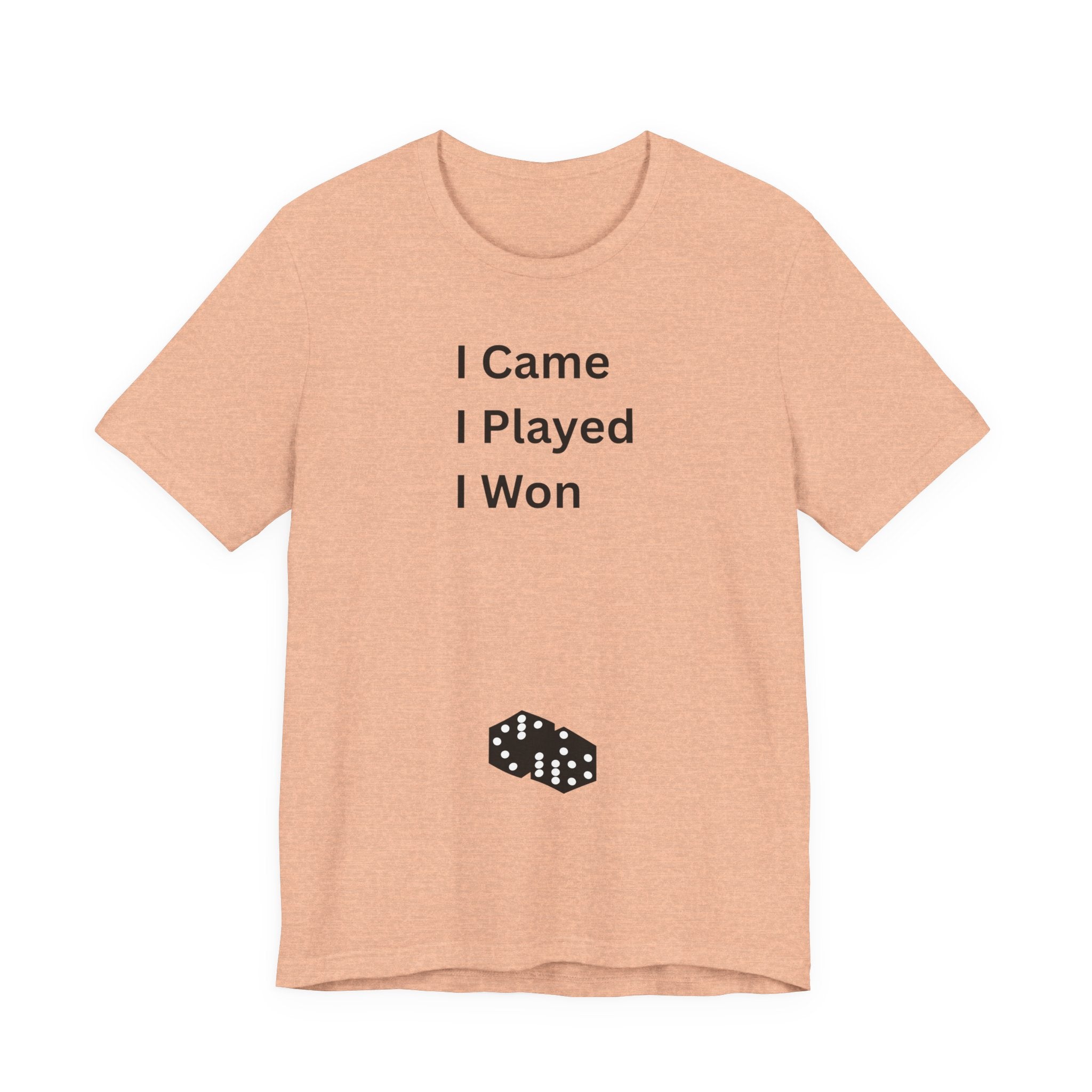 I CAME I PLAYED I WON