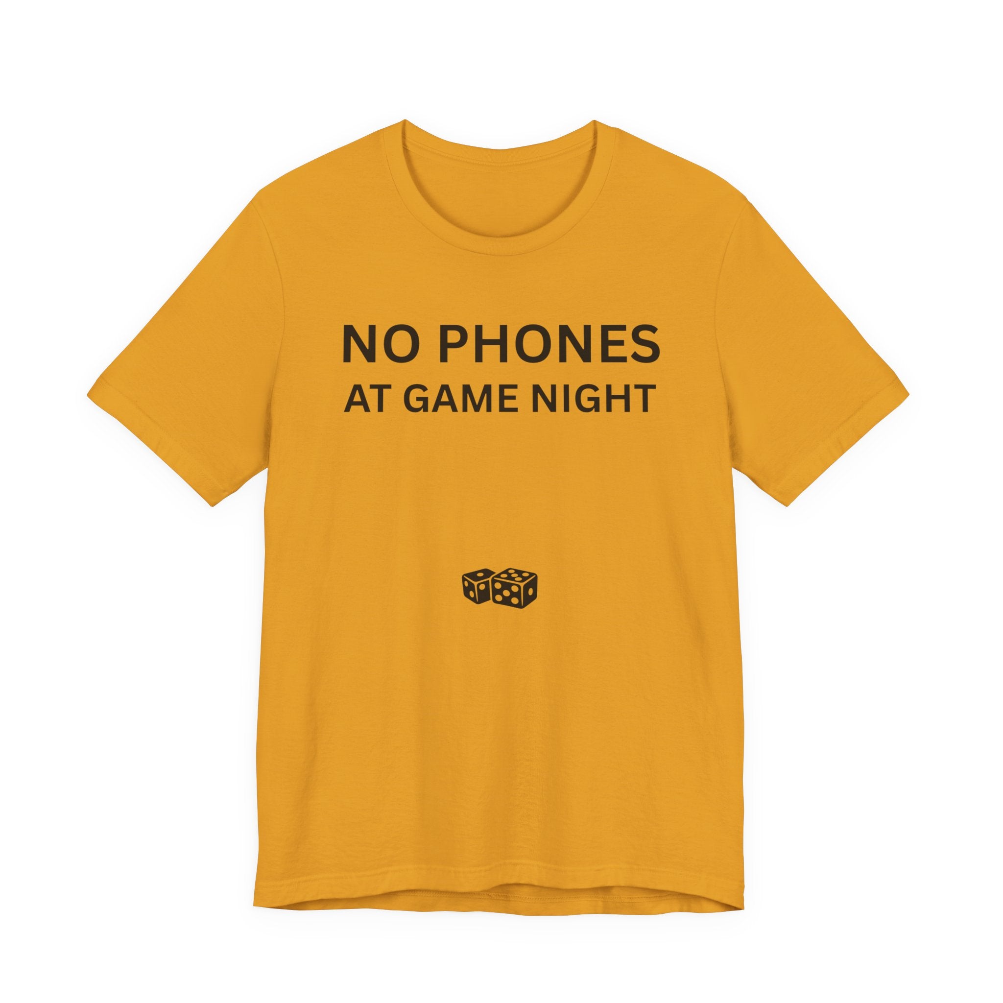 NO PHONES AT GAME NIGHT