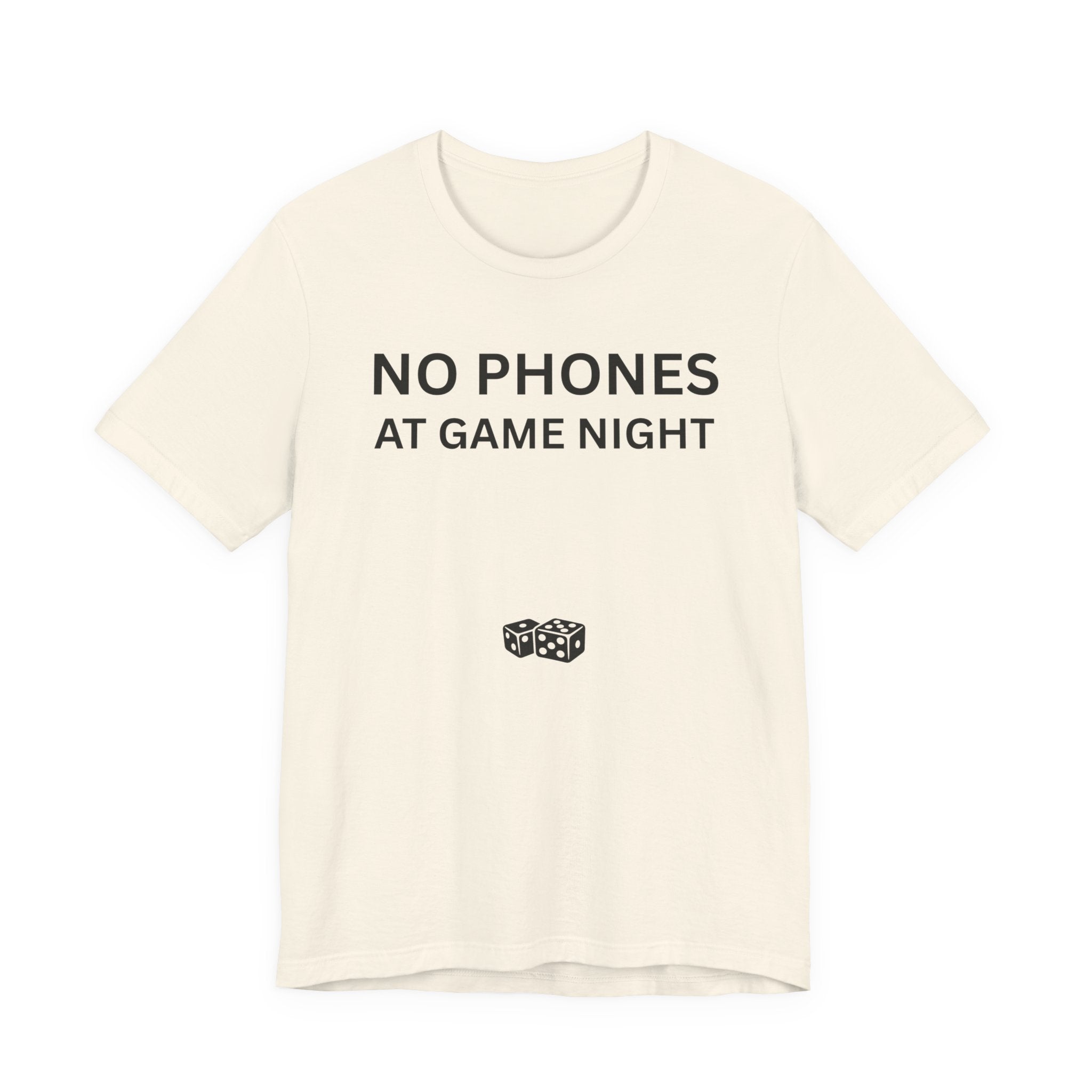 NO PHONES AT GAME NIGHT