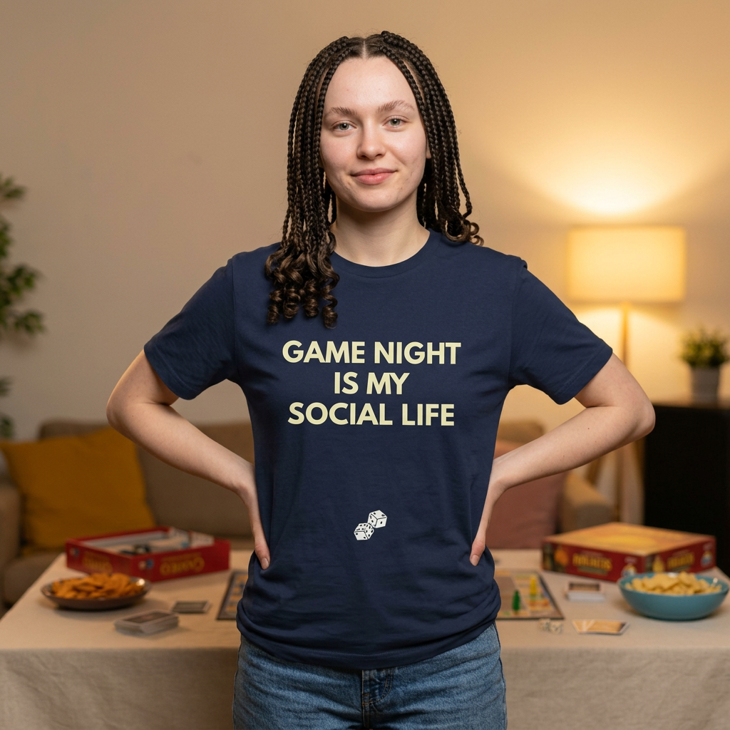 GAME NIGHT IS MY SOCIAL LIFE
