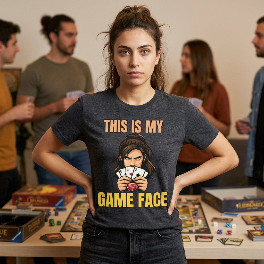 This Is My Game Face (female)
