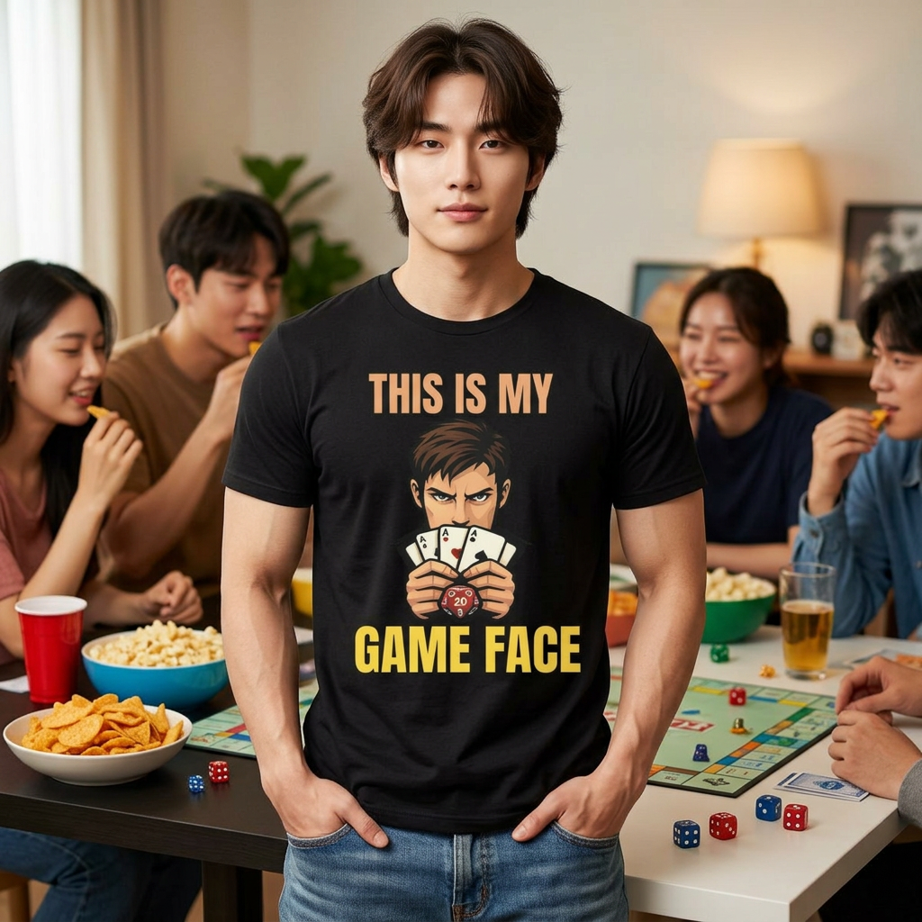 This Is My Game Face (male)