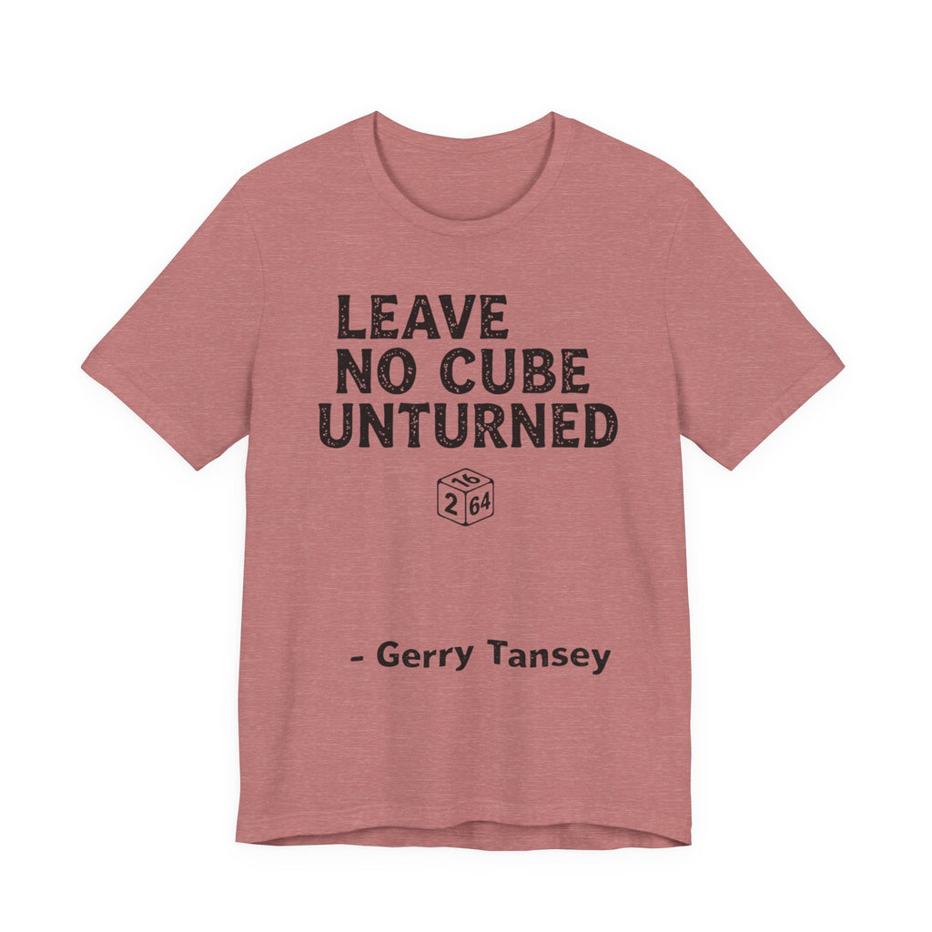 Leave No Cube Unturned - Gerry Tansey