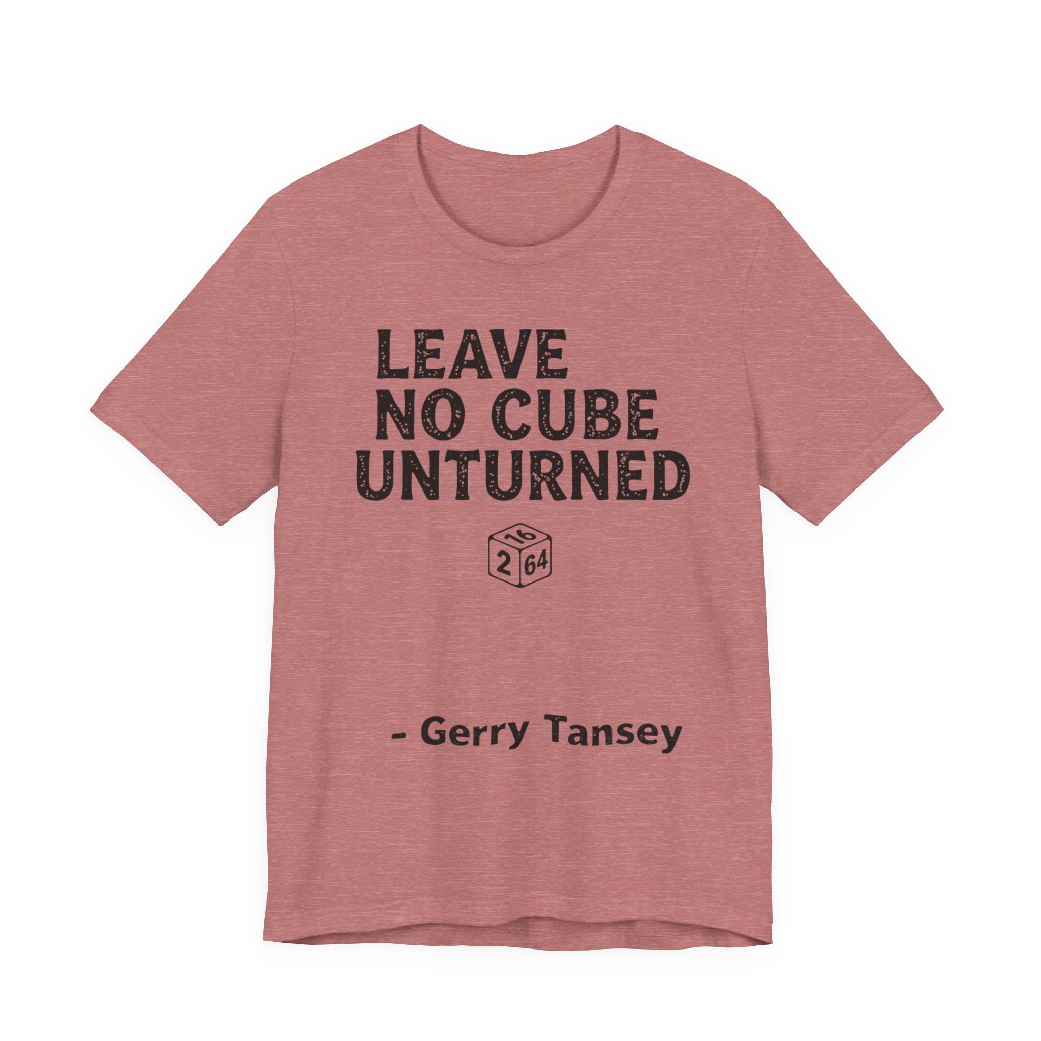 Leave No Cube Unturned - Gerry Tansey