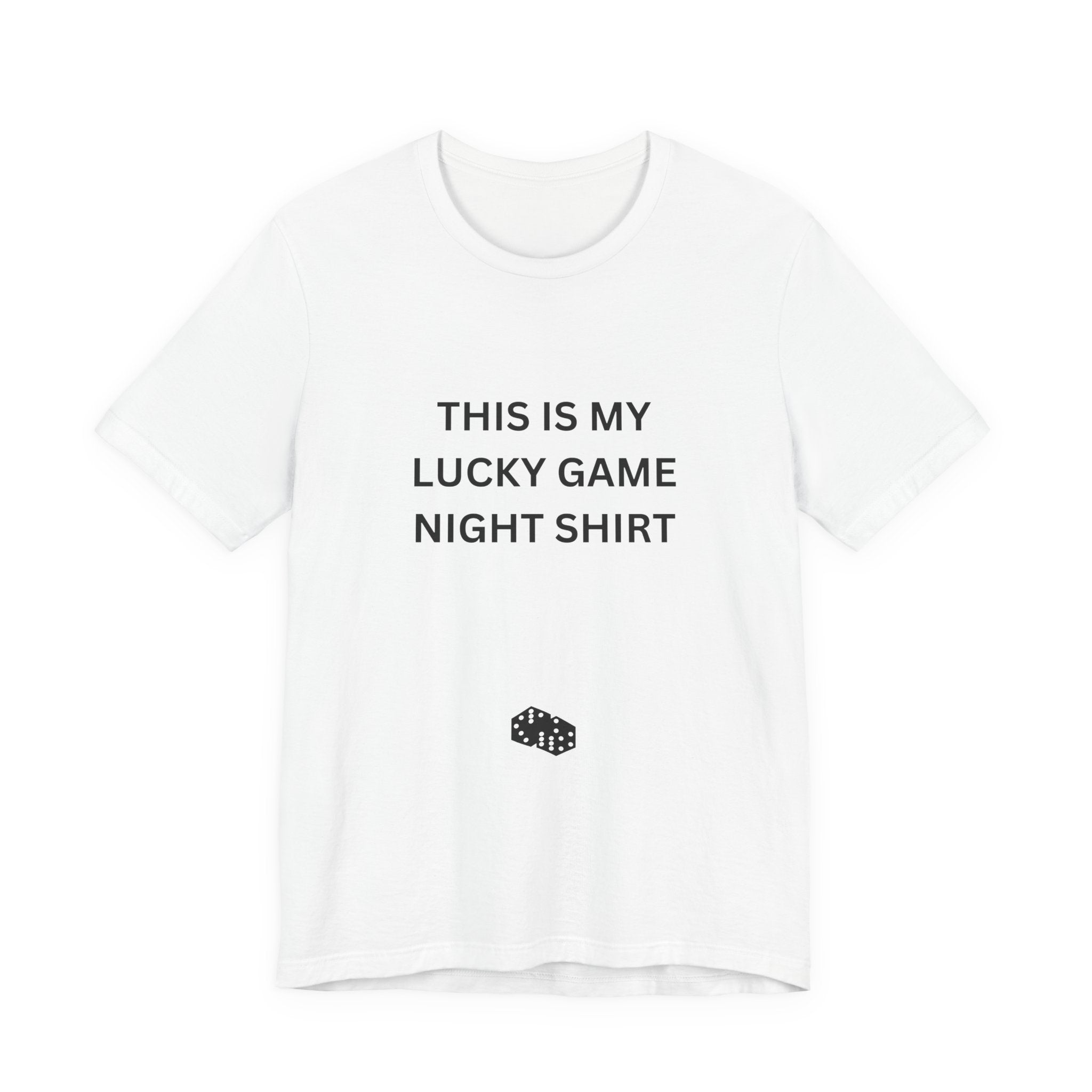 THIS IS MY LUCKY GAME NIGHT SHIRT