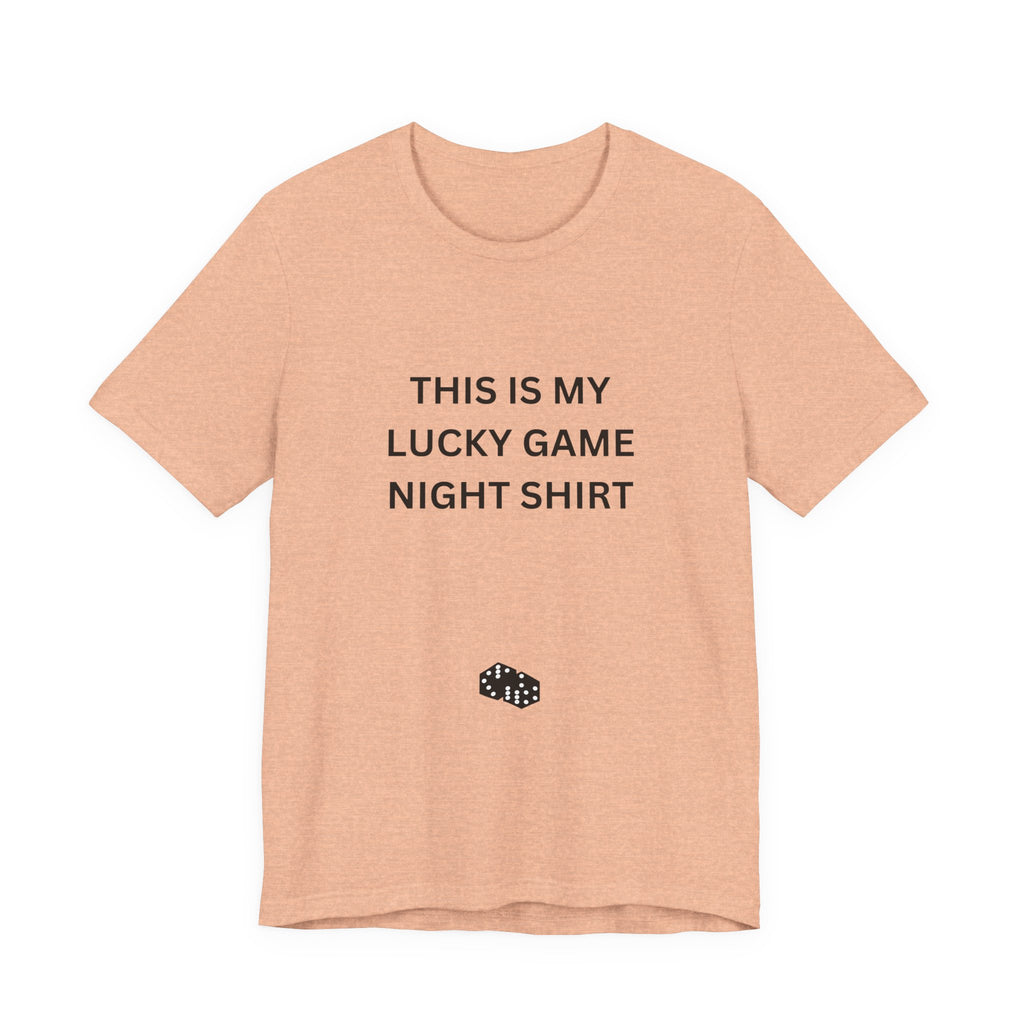 THIS IS MY LUCKY GAME NIGHT SHIRT