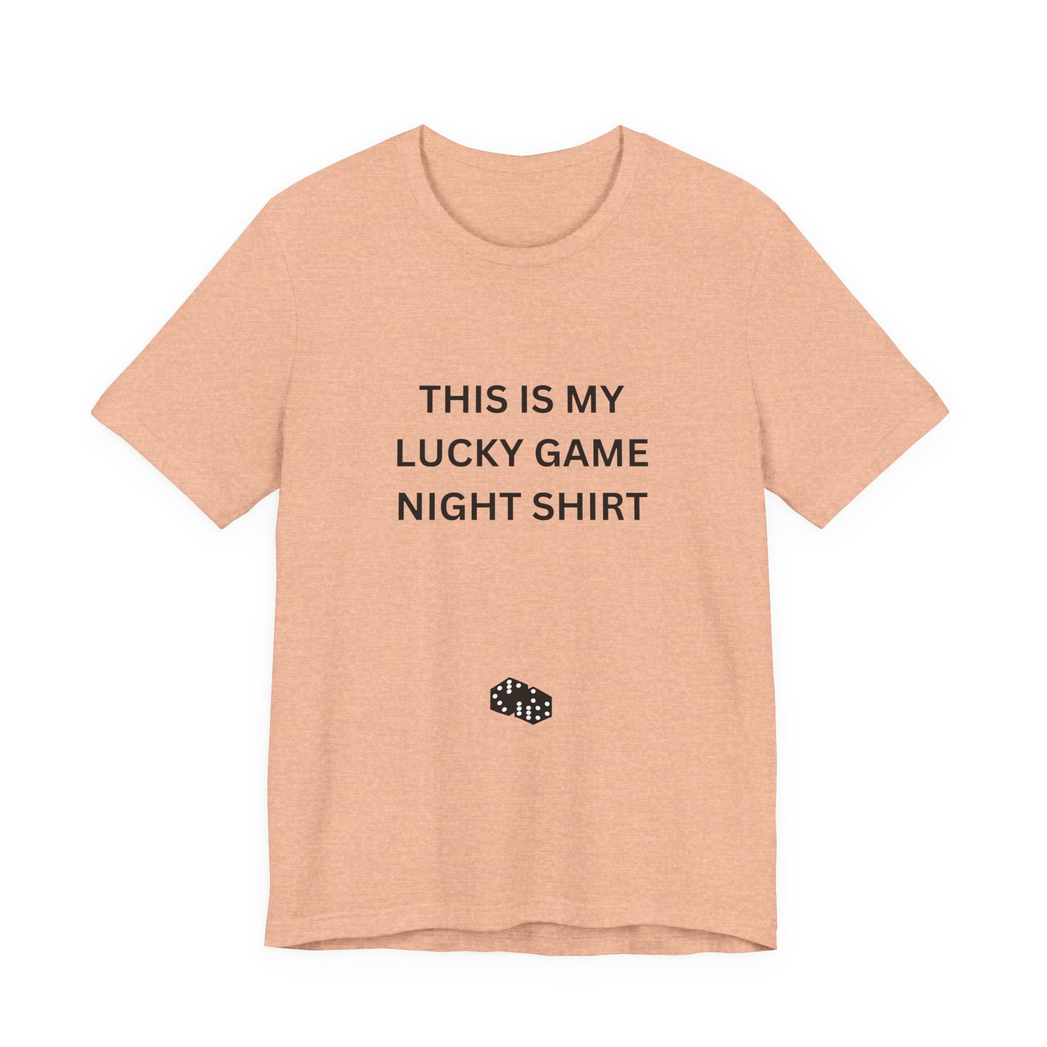THIS IS MY LUCKY GAME NIGHT SHIRT