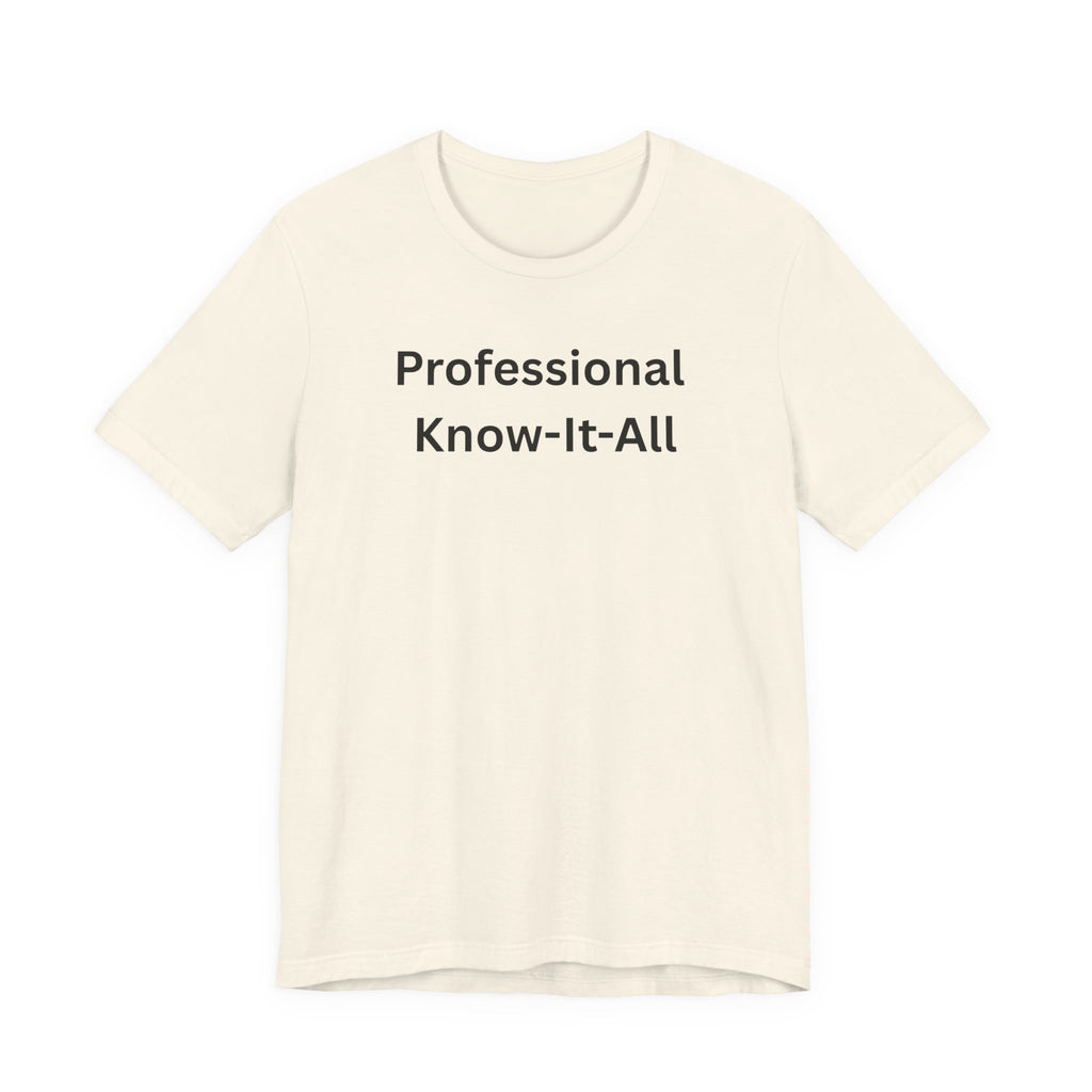 Professional Know It All