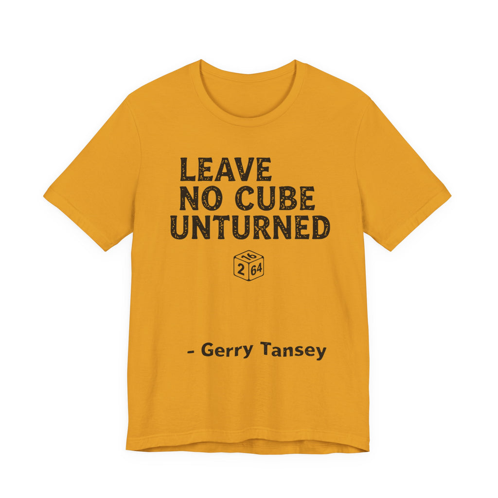 Leave No Cube Unturned - Gerry Tansey