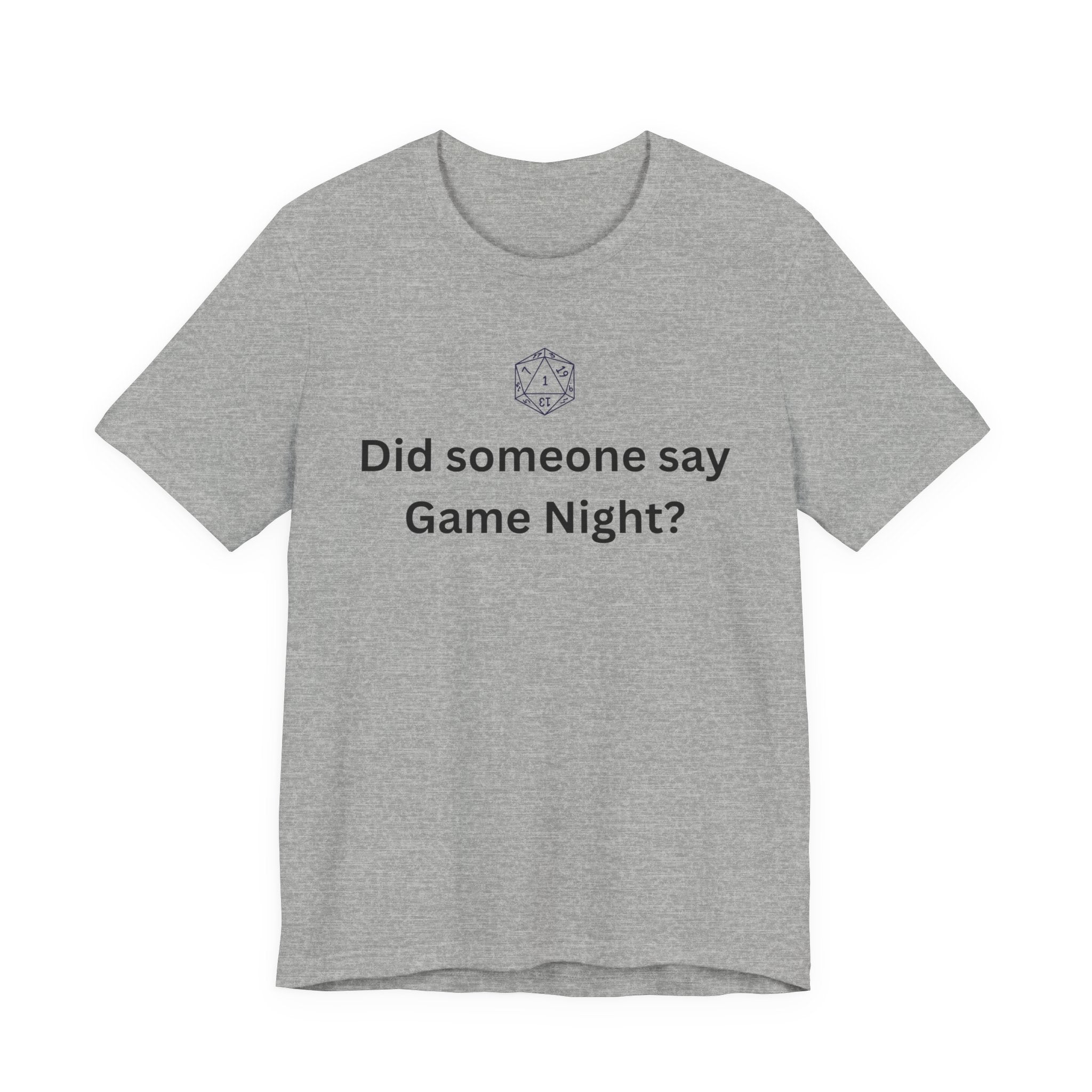 DID SOMEONE SAY GAME NIGHT