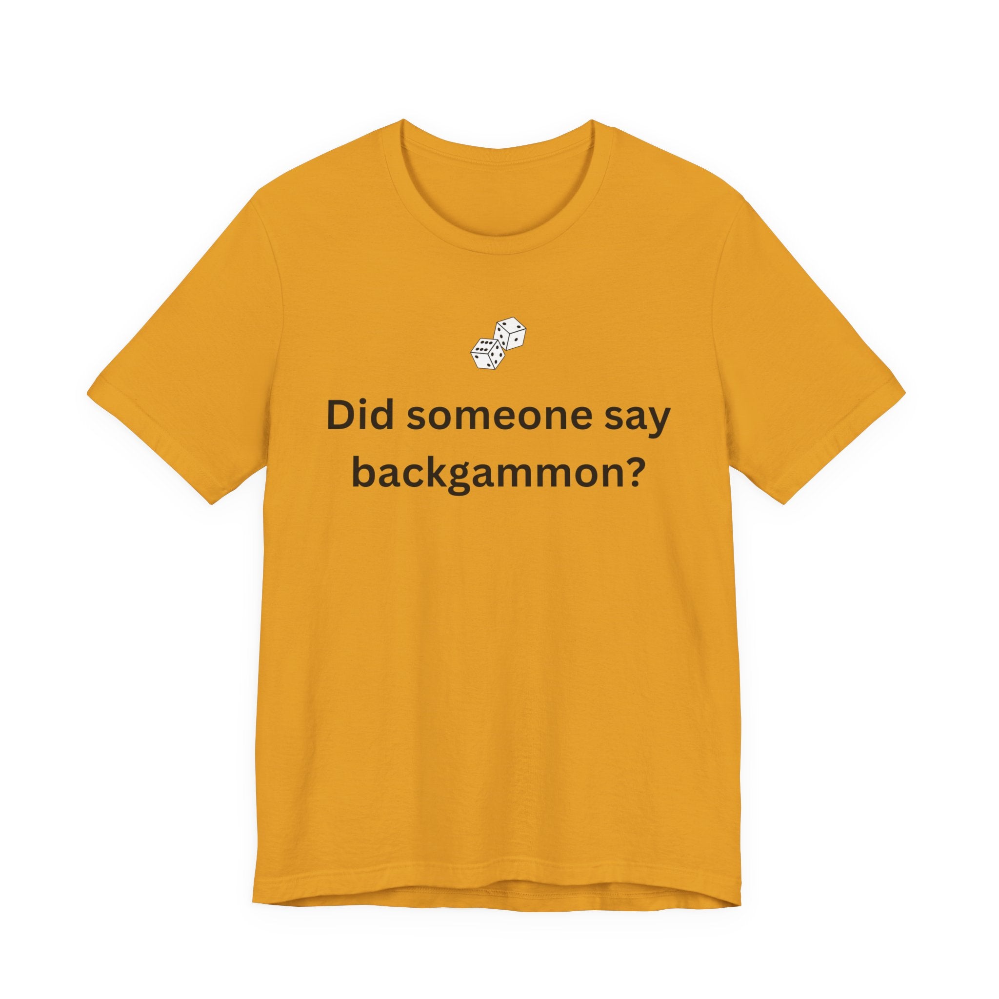DID SOMEONE SAY BACKGAMMON