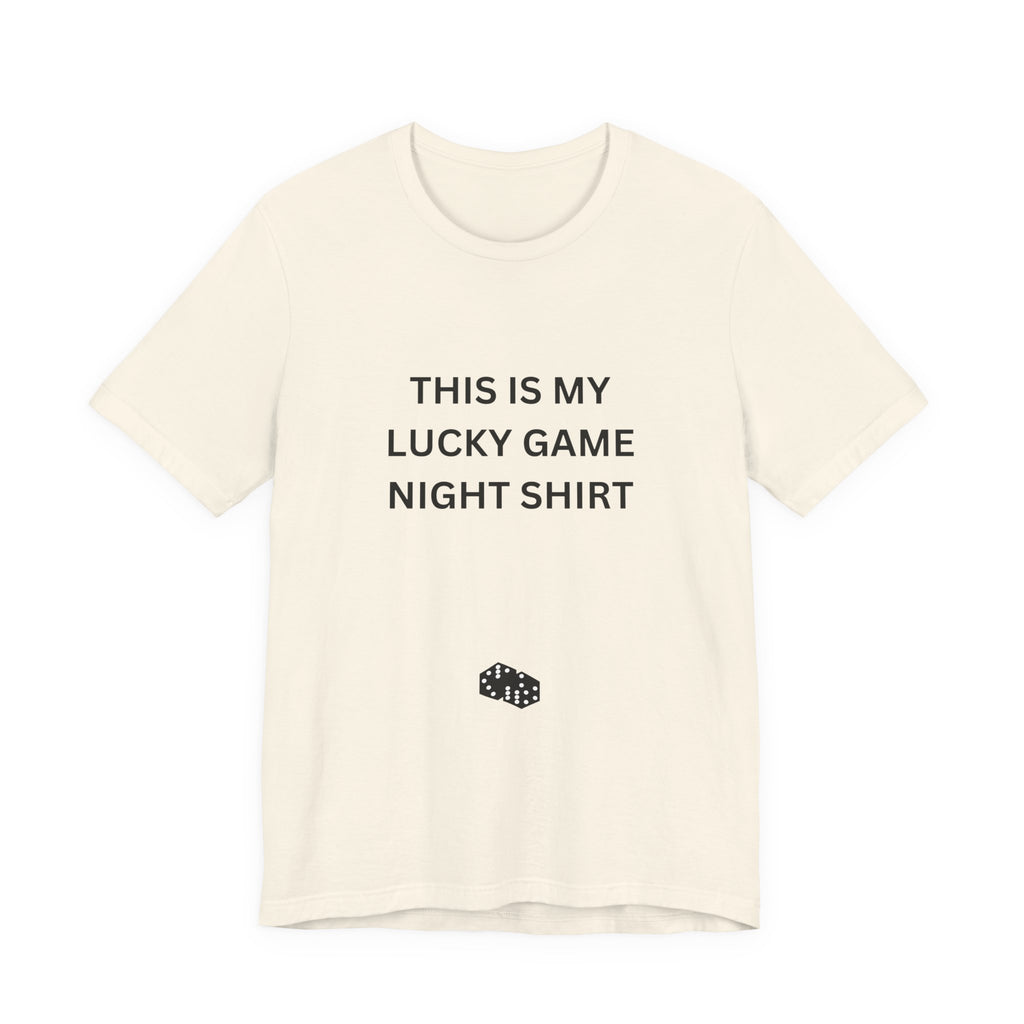 THIS IS MY LUCKY GAME NIGHT SHIRT