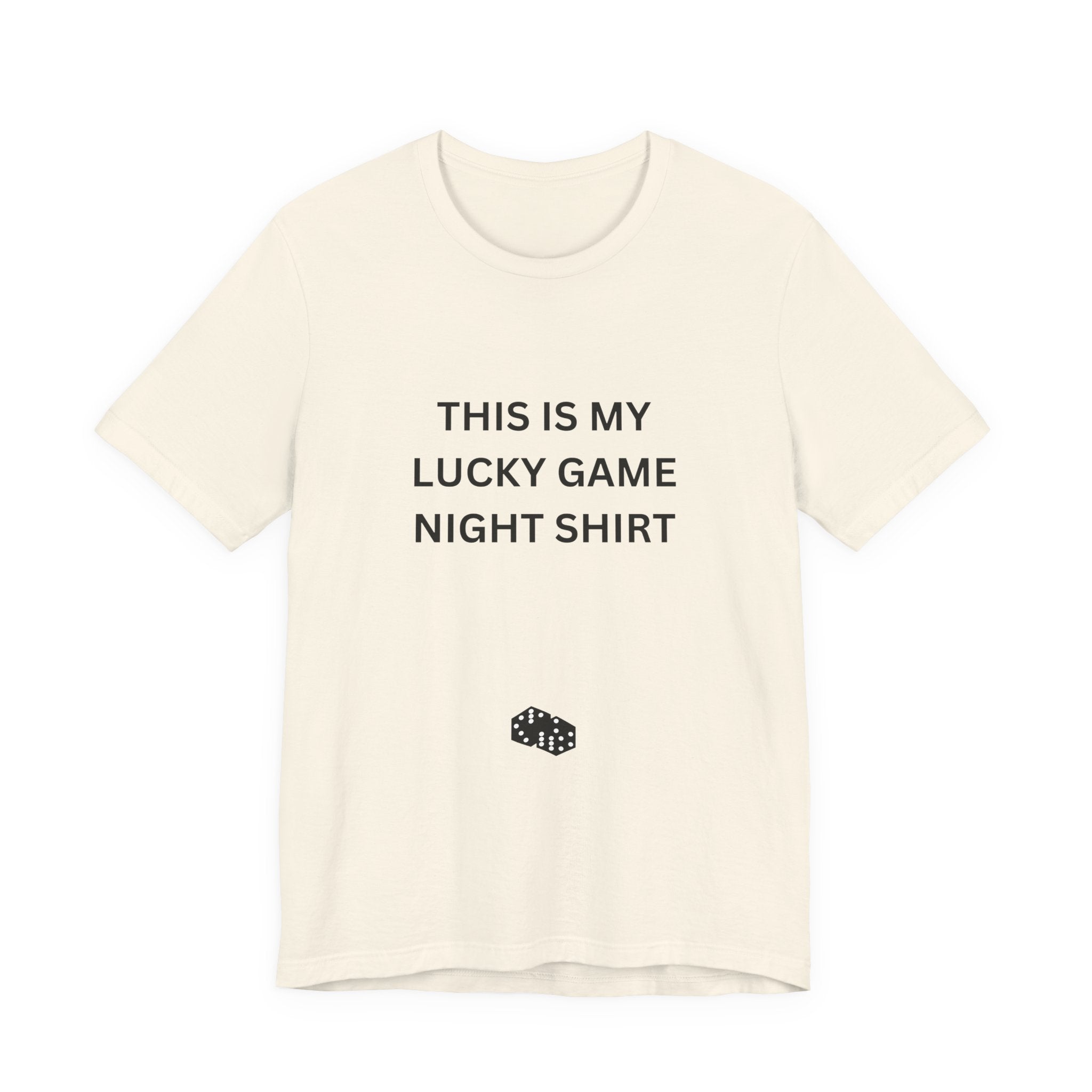 THIS IS MY LUCKY GAME NIGHT SHIRT