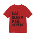 Eat. Sleep. Peg. Repeat.
