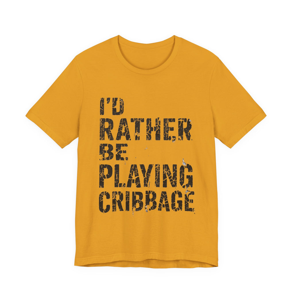 I'd Rather Be Playing Cribbage