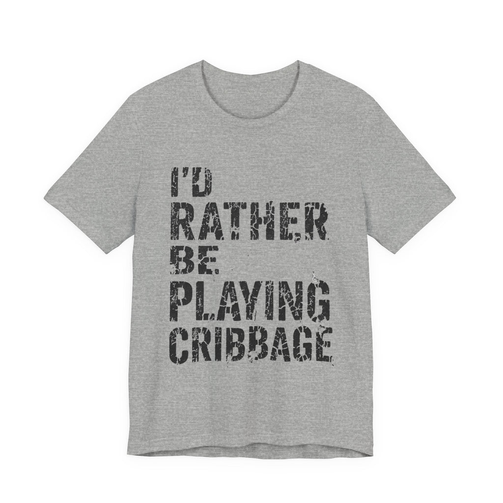I'd Rather Be Playing Cribbage