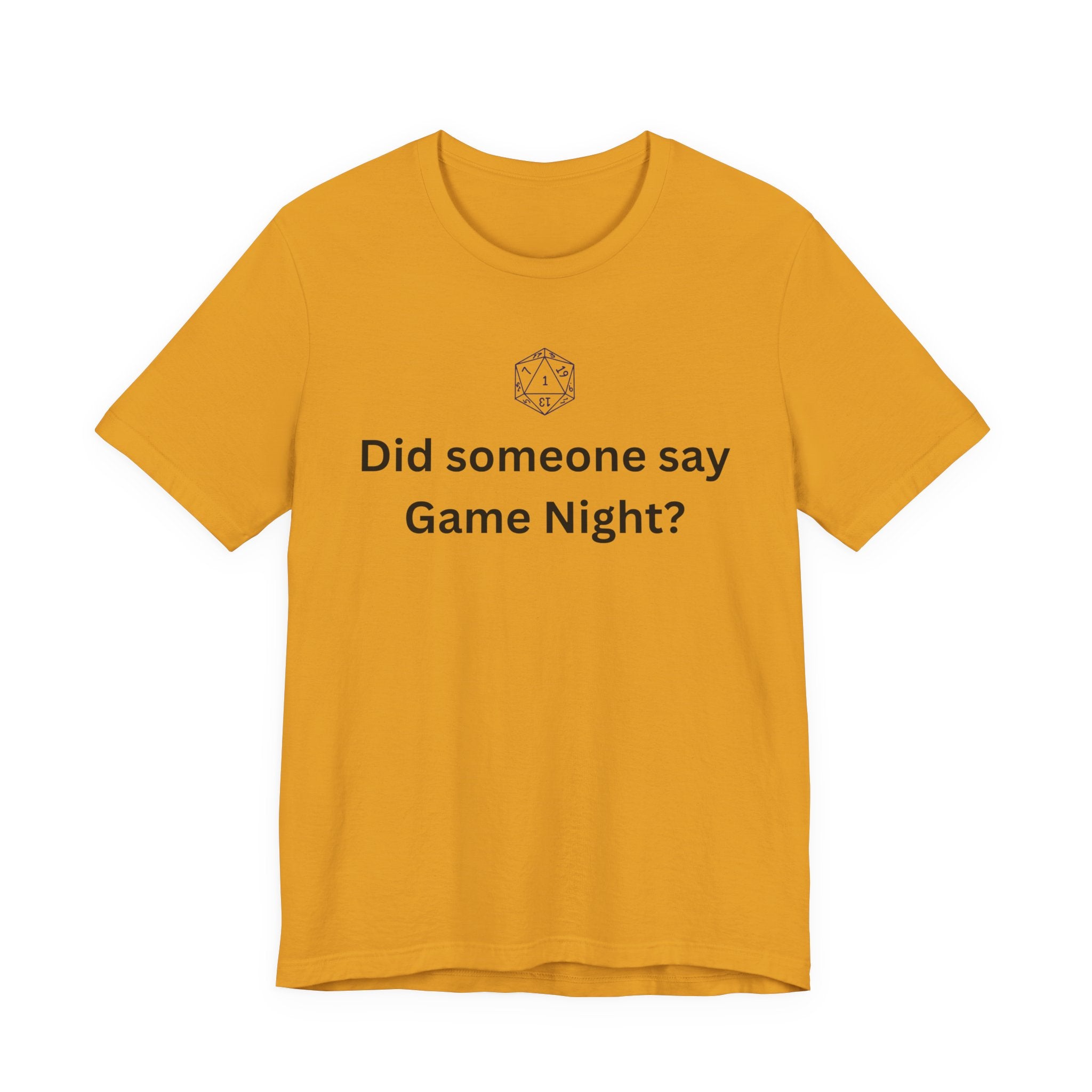 DID SOMEONE SAY GAME NIGHT