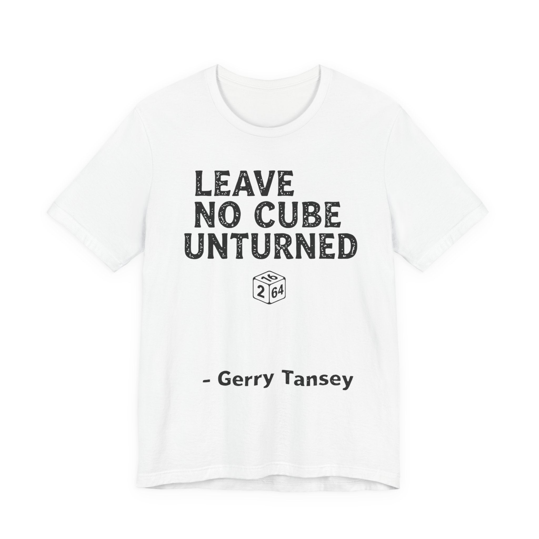 Leave No Cube Unturned - Gerry Tansey