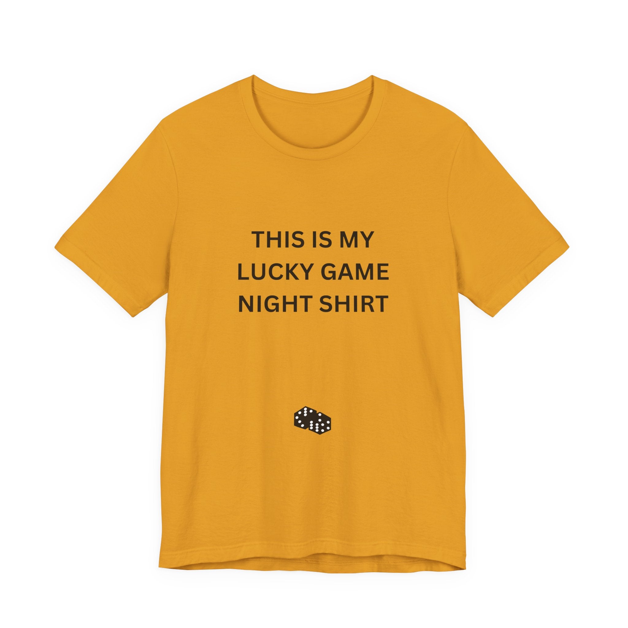THIS IS MY LUCKY GAME NIGHT SHIRT