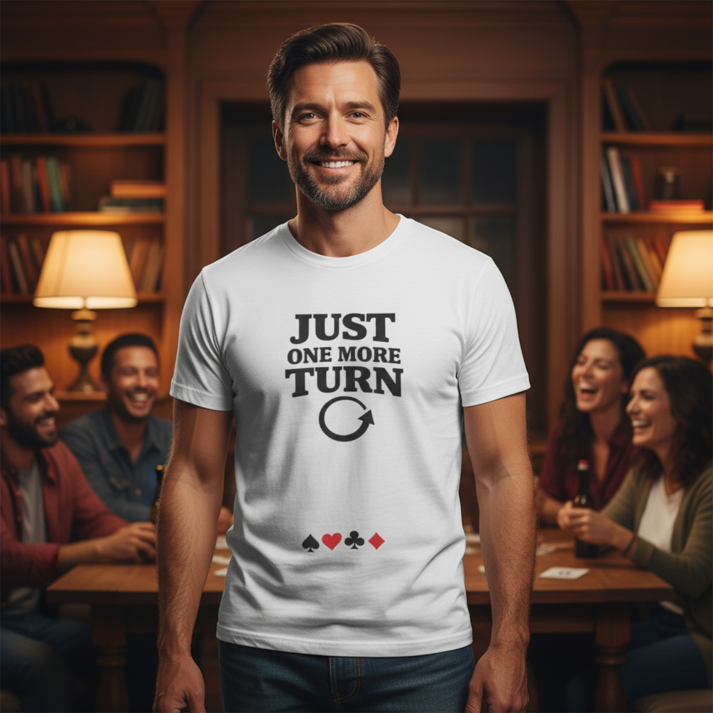 Just One More Turn - Full Shirt Visible Standing