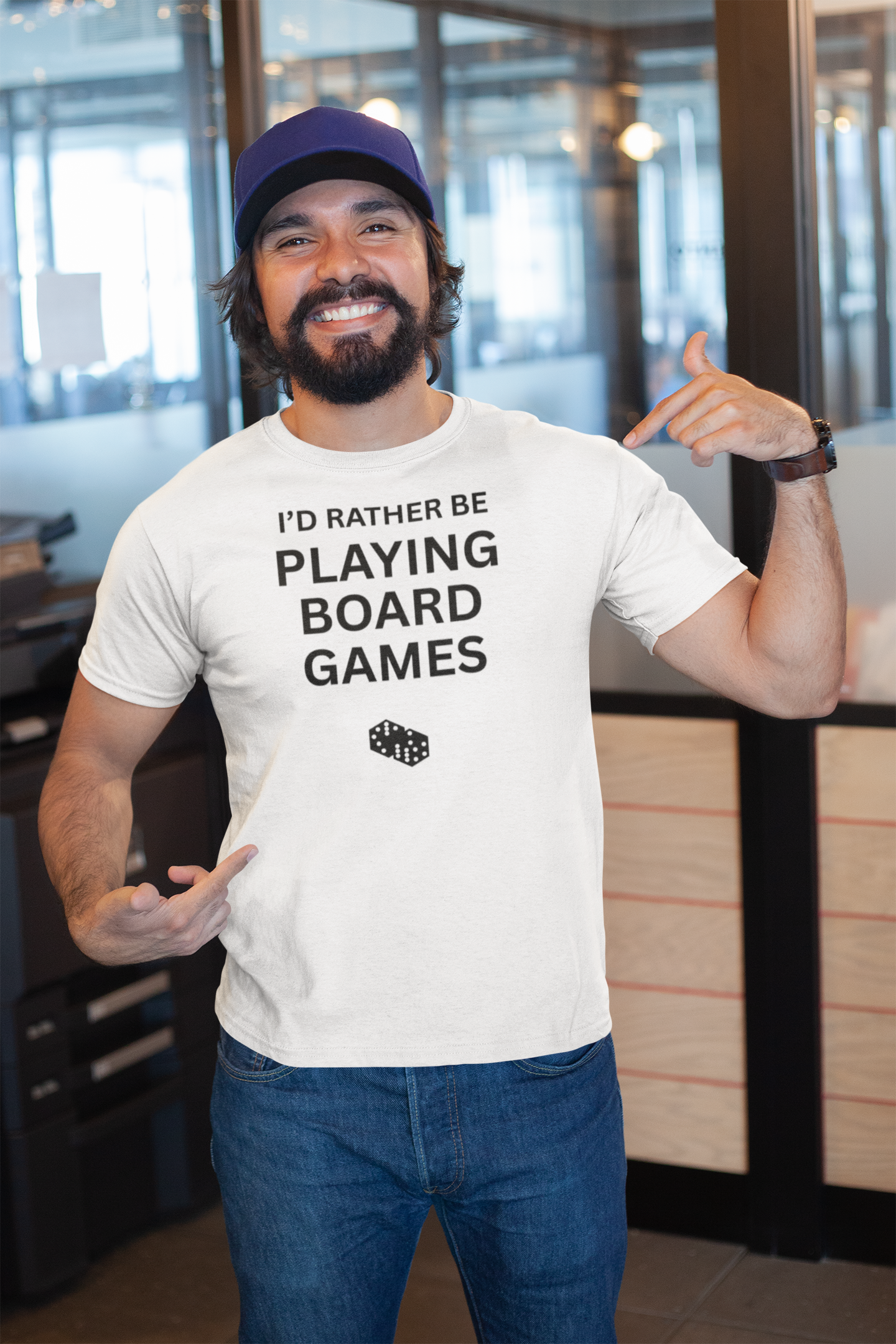 I'D RATHER BE PLAYING BOARD GAMES