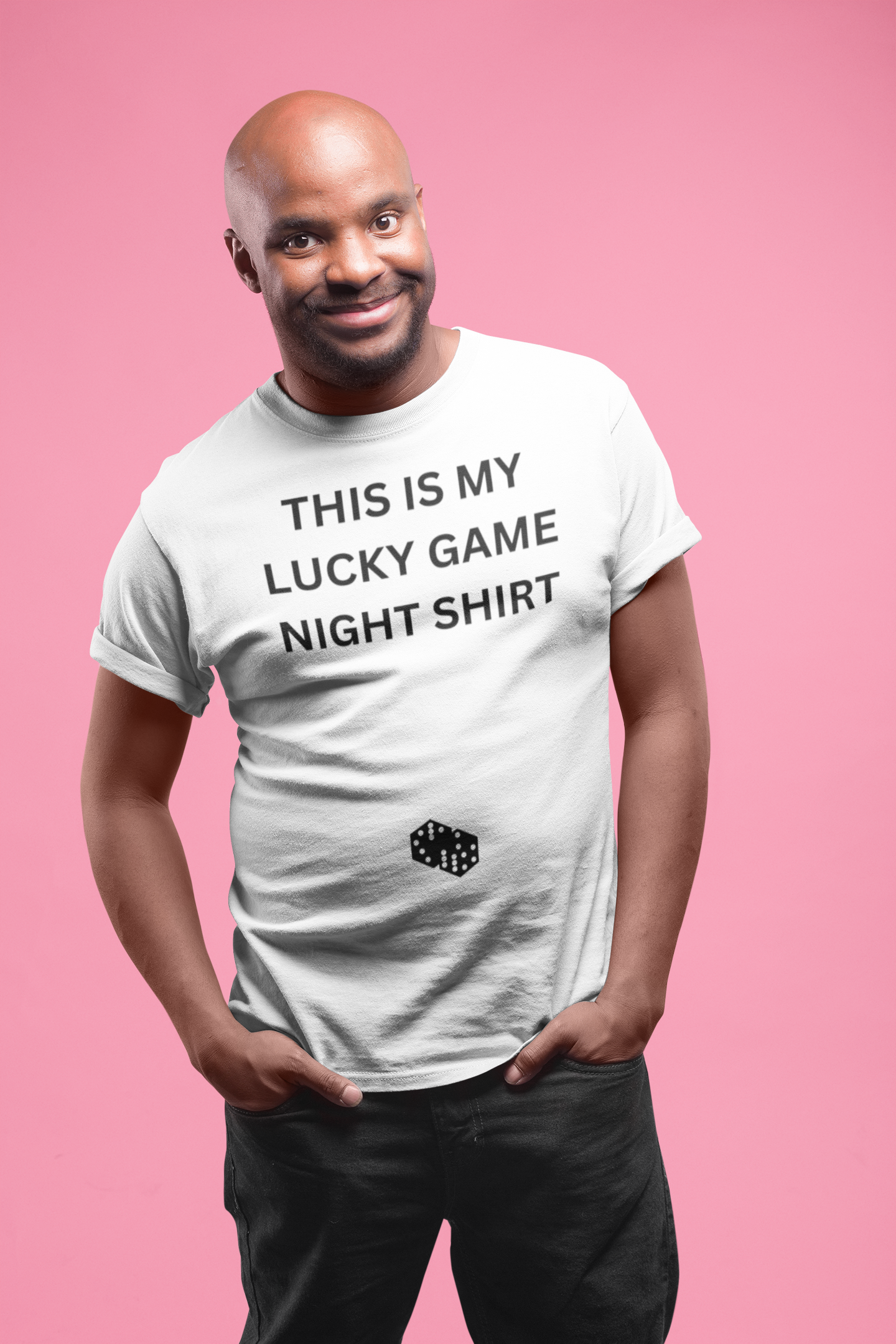 THIS IS MY LUCKY GAME NIGHT SHIRT
